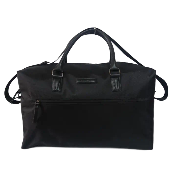 Unisex travel bag made from durable polyester microfiber, perfect for weekend getaways and daily use